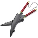 ESPADA DOBLE 1066 DMSY 80CM ACERO NEGRA