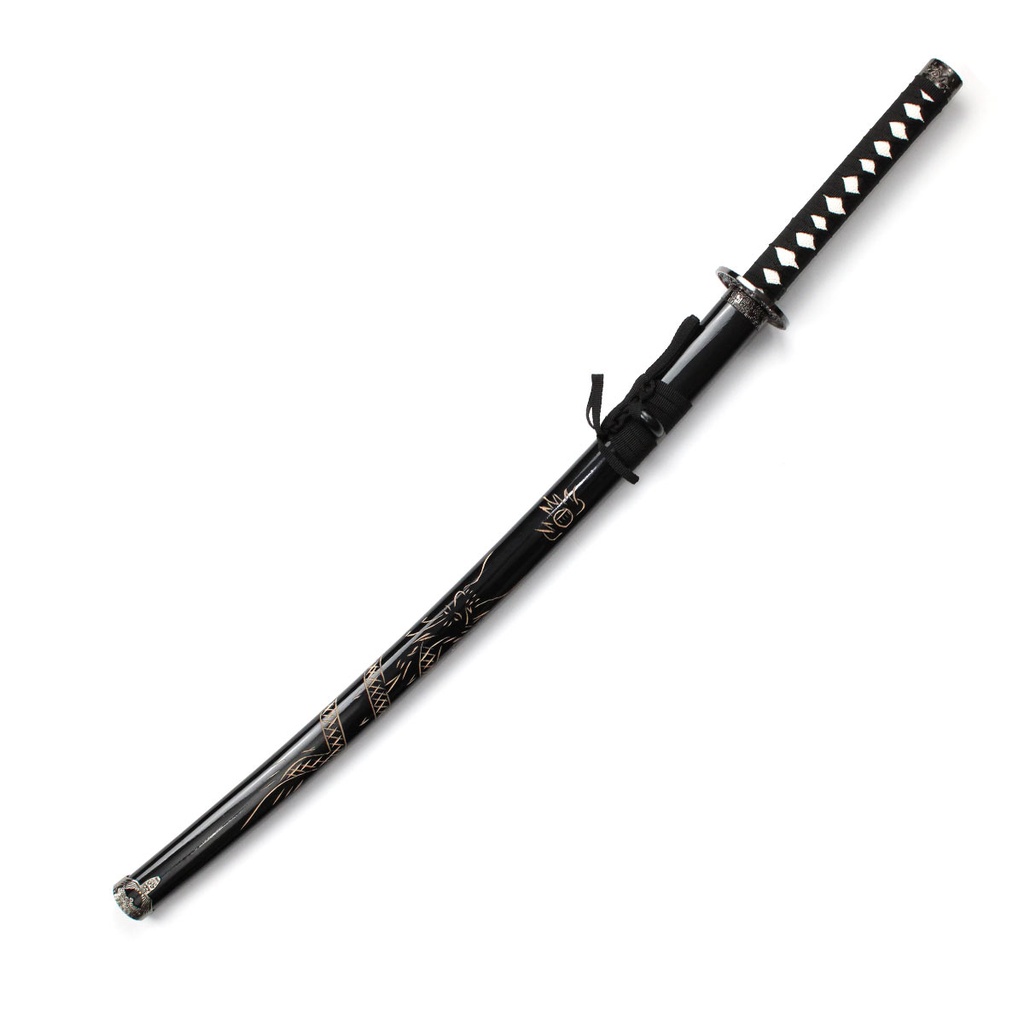 KATANA 4015 ORN 98CM ACERO NEGRA