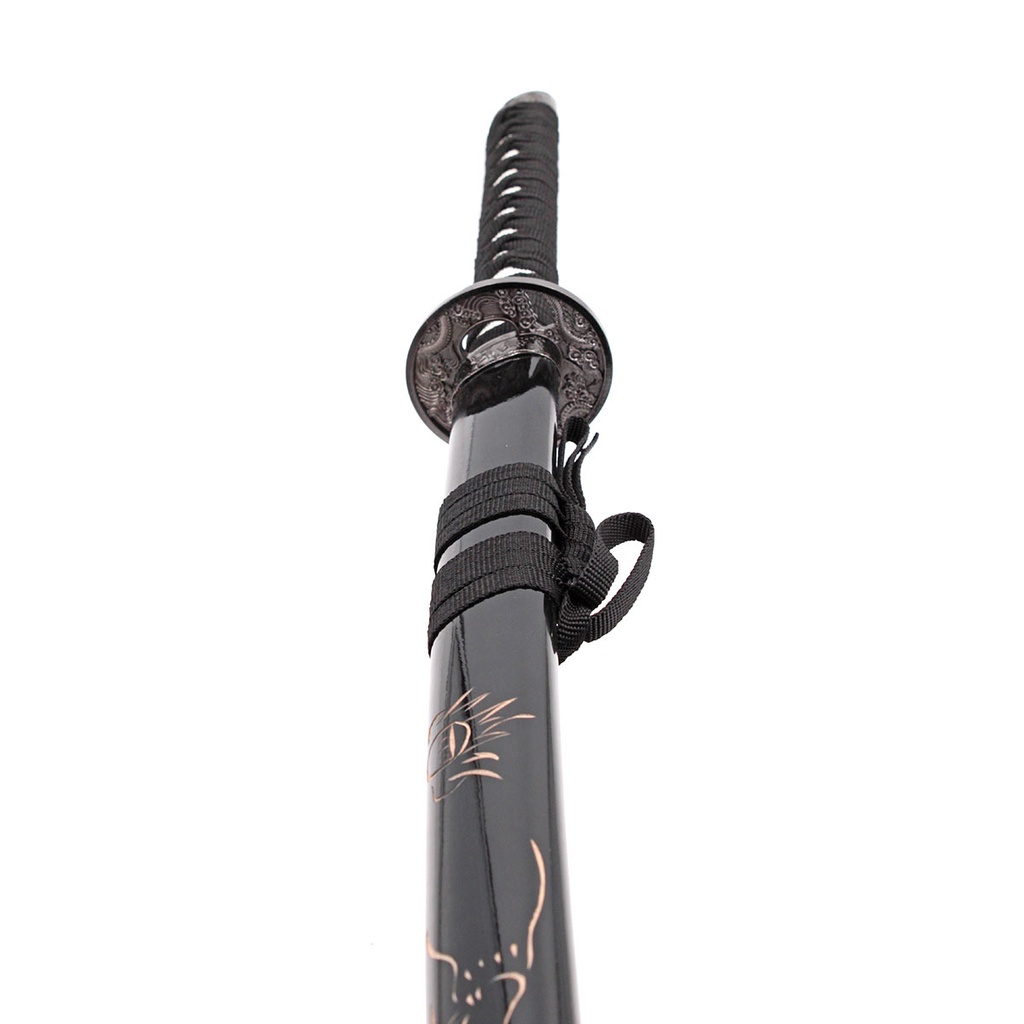 KATANA 4015 ORN 98CM ACERO NEGRA