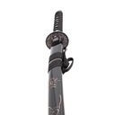KATANA 4015 ORN 98CM ACERO NEGRA