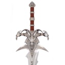 ESPADA 5050 WOF 120CM ACERO PLATA