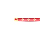 KATANA 4019 ORN 109CM ACERO ROJA