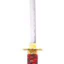 KATANA 4019 ORN 109CM ACERO ROJA