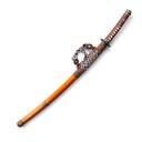 KATANA 4022 ORN 108CM ACERO MARRON