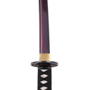 KATANA 4023 ORN 104CM ACERO NEGRA/ROJA
