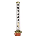KATANA 2110 WD 103CM ACERO BLANCA/MARRON