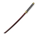 KATANA MADERA 3031 OPC 100CM NEGRA