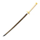 KATANA MADERA 3062 DMSY 104CM BLANCA/AMARILLA