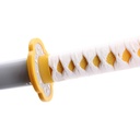KATANA MADERA 3062 DMSY 104CM BLANCA/AMARILLA