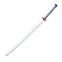 KATANA MADERA 3066 DMSY 104CM BLANCA/ROSA