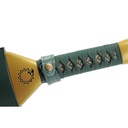 ESPADA 2120 SDS 80CM ACERO NEGRA/VERDE