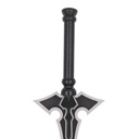 ESPADA 5013 SAO 100 CM NEGRA
