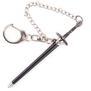 LLAVERO ESPADA 1211 GOT 9 CM PLATA/NEGRO