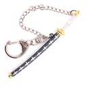 LLAVERO KATANA 1186 OPC 9 CM NEGRO/BLANCO
