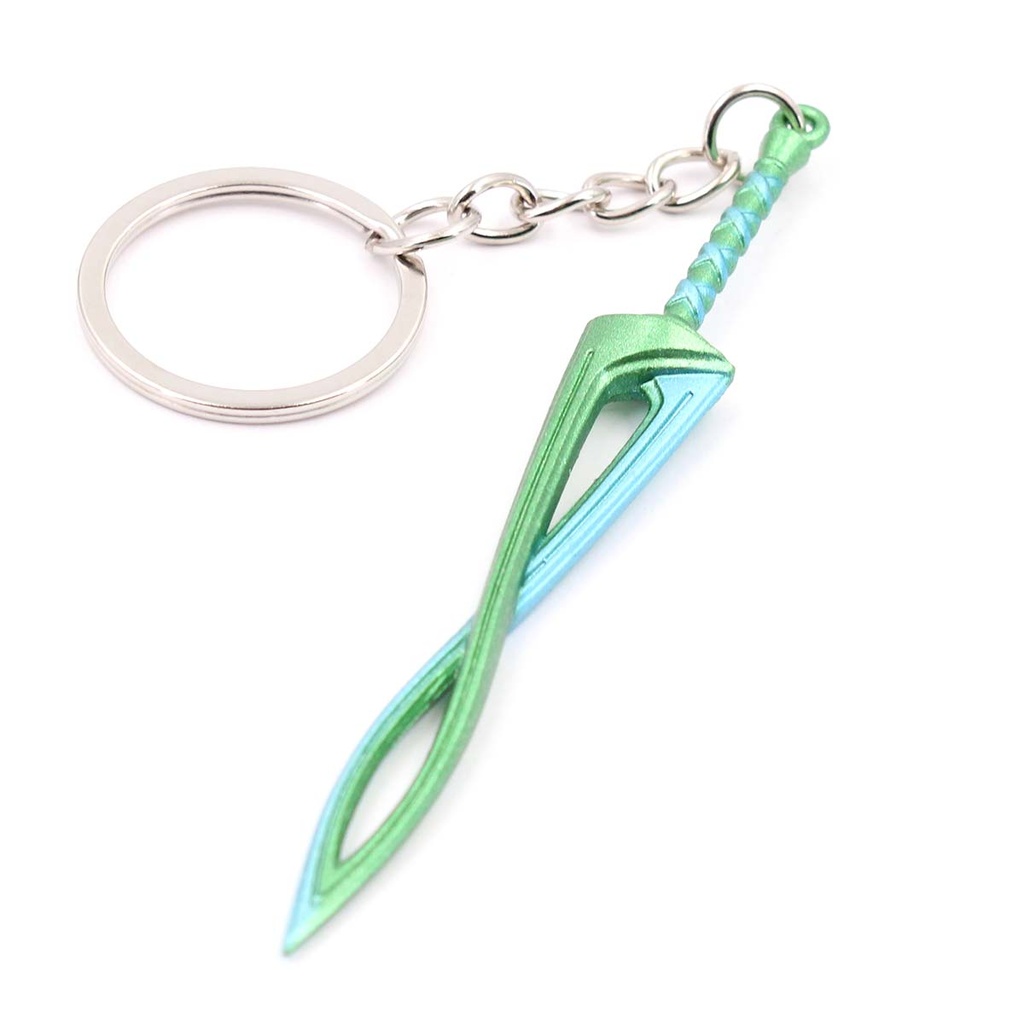LLAVERO ESPADA 1220 ZLD 9 CM VERDE