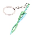 LLAVERO ESPADA 1220 ZLD 9 CM VERDE