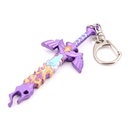 LLAVERO ESPADA 1222 ZLD 9 CM MORADO