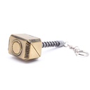 LLAVERO MARTILLO THR 8 CM NEGRO/DORADO