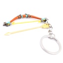 LLAVERO ARCO 1214 ZLD 6 CM MARRON