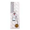 LLAVERO KATANA 1195 DMSY 9 CM BLANCO