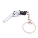 LLAVERO REVOLVER MG357 5 CM PLATA