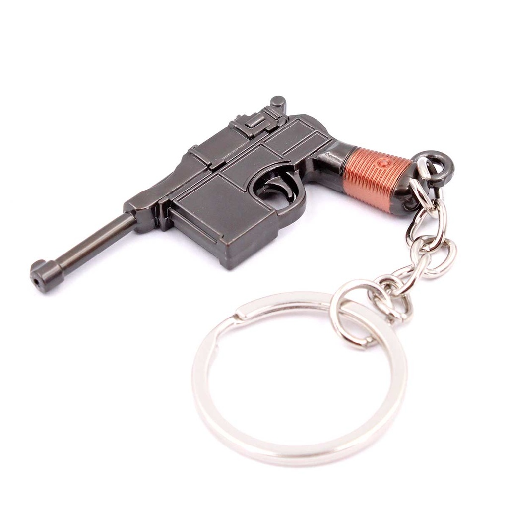 LLAVERO PISTOLA M1896 5 CM NEGRO
