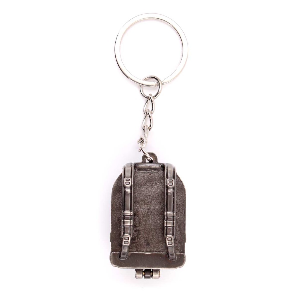 LLAVERO MOCHILA PBG 3,5 CM PLATA