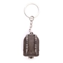 LLAVERO MOCHILA PBG 3,5 CM PLATA