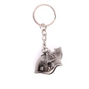 LLAVERO CASCO PBG 3,5 CM PLATA
