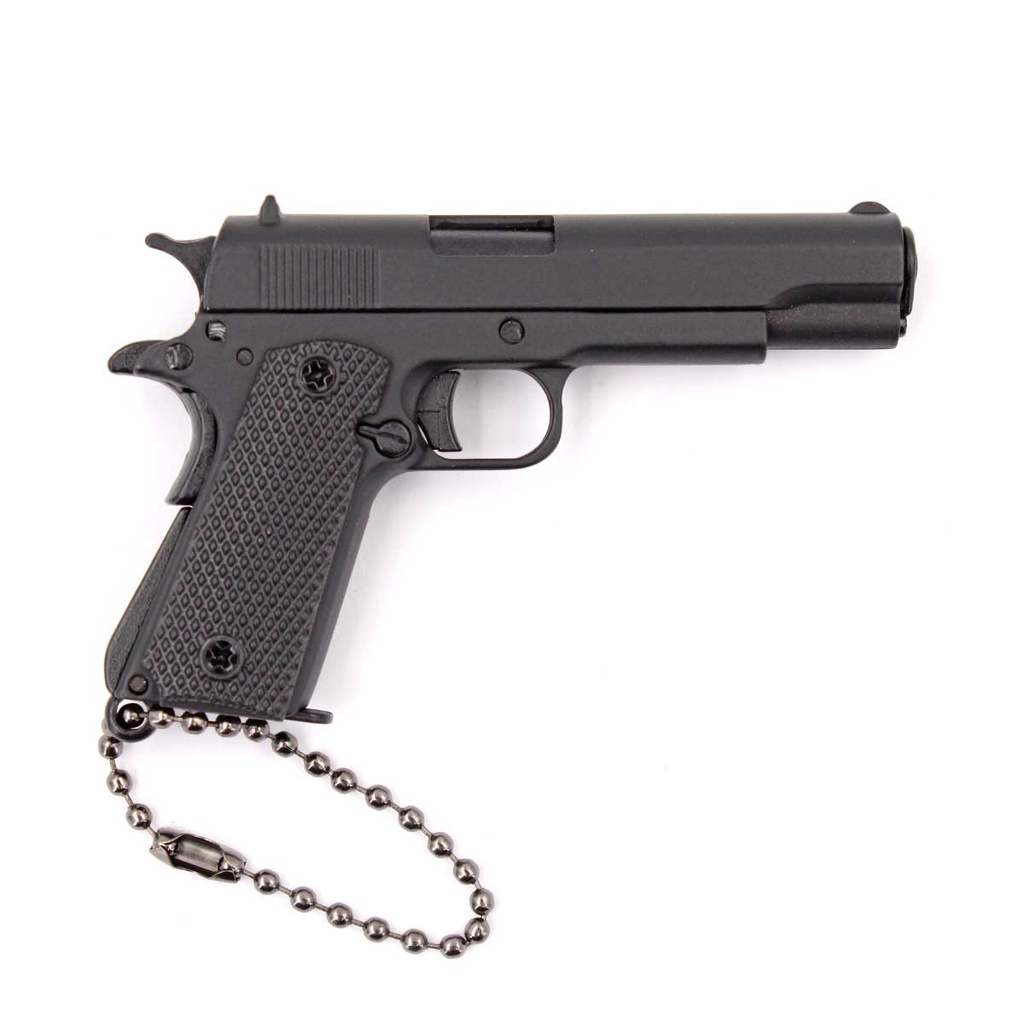 LLAVERO PISTOLA 1911 7 CM NEGRO