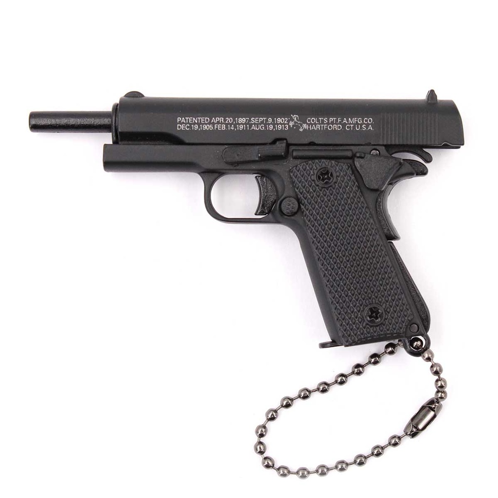 LLAVERO PISTOLA 1911 7 CM NEGRO