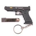 LLAVERO PISTOLA G34 7,5 CM NEGRO