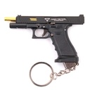 LLAVERO PISTOLA G34 7,5 CM NEGRO