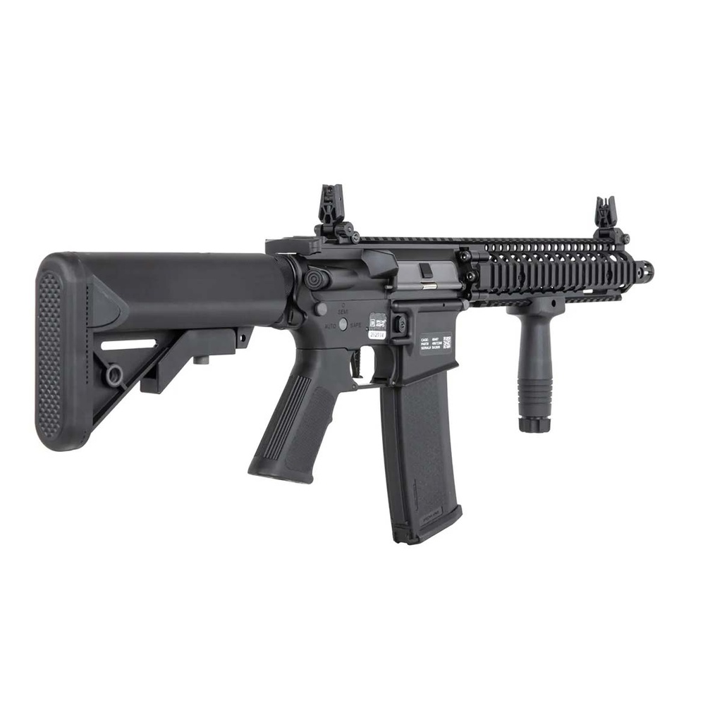 FUSIL SPECNA ARMS PRIME DANIEL DEFENSE MK18 SA-P19 ASTER II  NEGRO