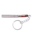 LLAVERO ESCOPETA RECORTADA 7 CM PLATA/MARRON