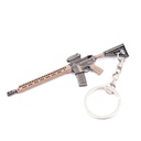 LLAVERO FUSIL MK107 9 CM NEGRO/TAN