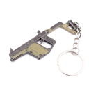 LLAVERO FUSIL VECTOR 8 CM NEGRO/TAN