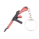 LLAVERO FUSIL THOMPSON 7 CM NEGRO/MARRON