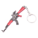 LLAVERO FUSIL AKM 9 CM NEGRO