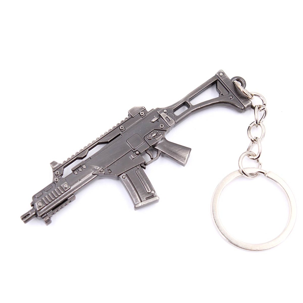 LLAVERO FUSIL G36 8 CM GRIS