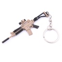 LLAVERO FUSIL M4A1 9 CM TAN