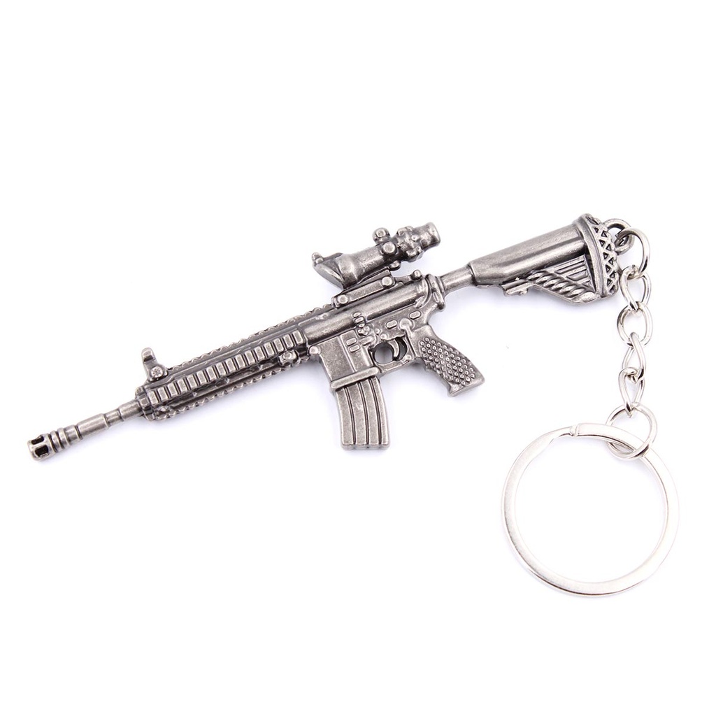 LLAVERO FUSIL M416 9 CM NEGRO