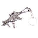 LLAVERO FUSIL UMP9 9 CM NEGRO