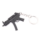 LLAVERO FUSIL MP5K 6 CM NEGRO
