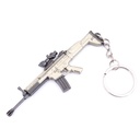 LLAVERO FUSIL SCAR-L 9 CM TAN