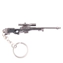 LLAVERO FUSIL L96 9 CM NEGRO
