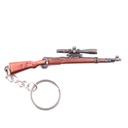 LLAVERO FUSIL 98K 9 CM MARRON