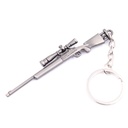 LLAVERO FUSIL M24 9 CM PLATA