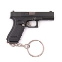 LLAVERO PISTOLA G17 7 CM NEGRO