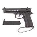 LLAVERO PISTOLA B92F 7,5 CM NEGRO